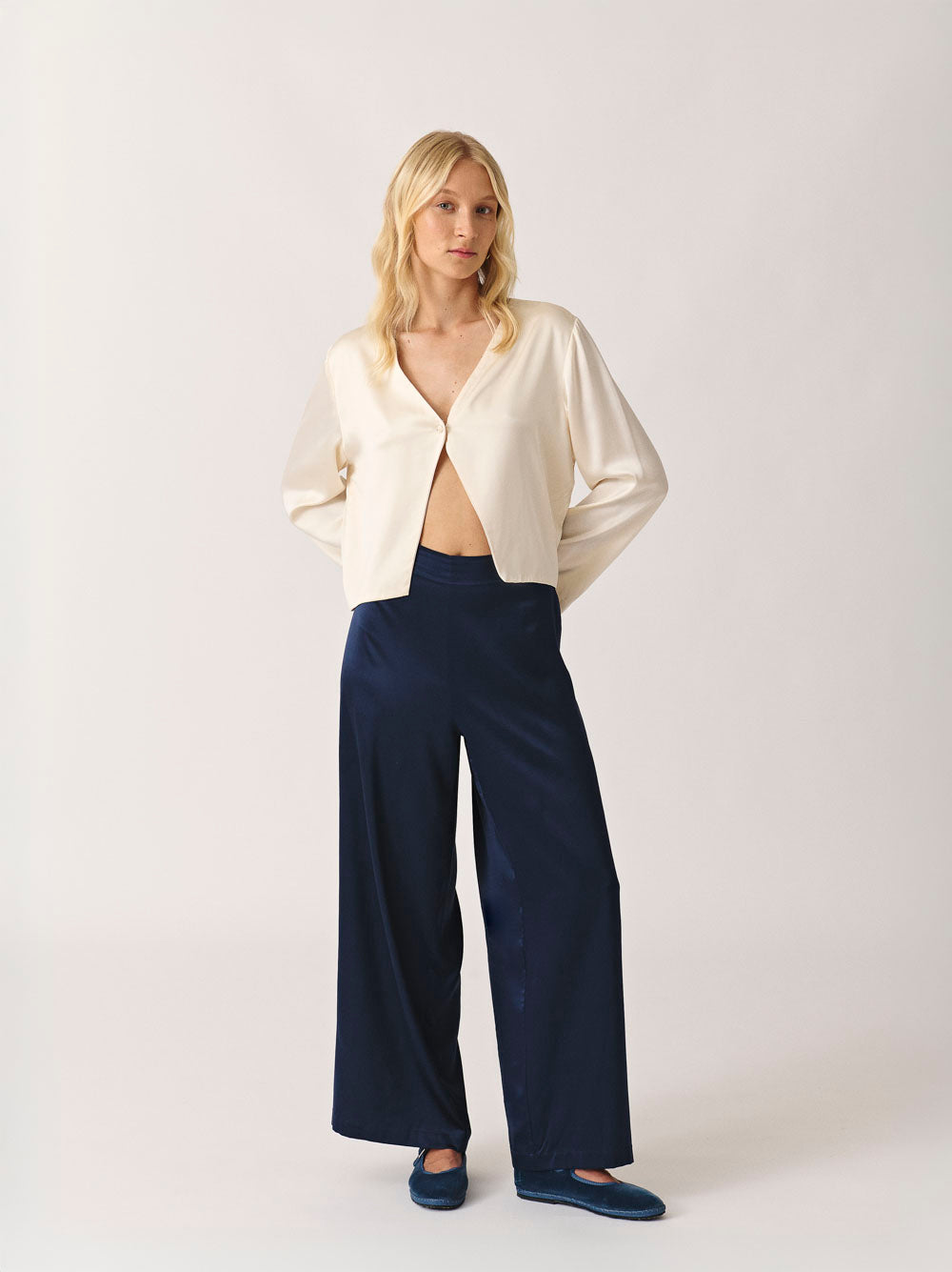 Silk Pants For Women CLEO