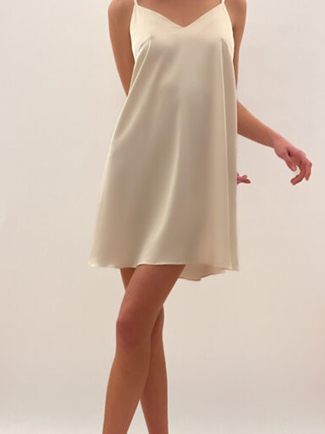 Silk Short Dress EMMA