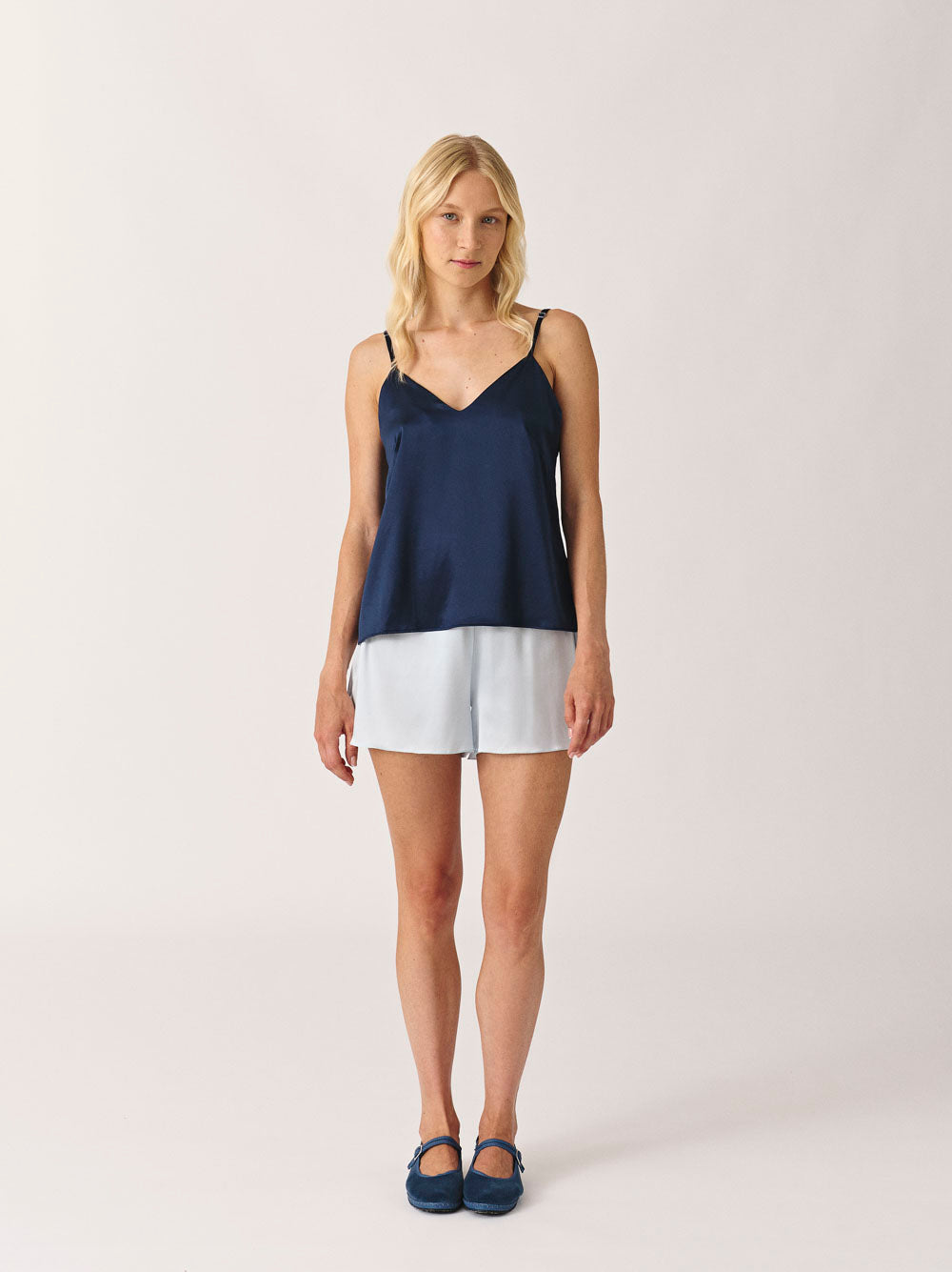 Silk Sleeveless Top CARA